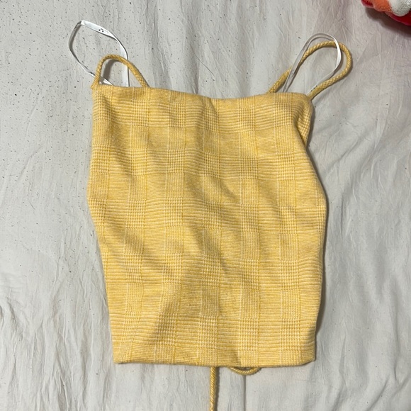 papaya crop tank top - Picture 1 of 2